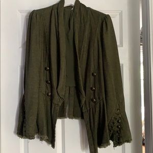 army green coat